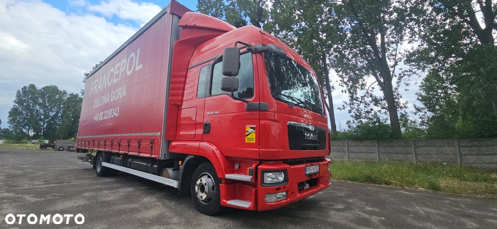 MAN Tgl 8.250 winda, 7.7dlugi  mega podnoszony dach - 8