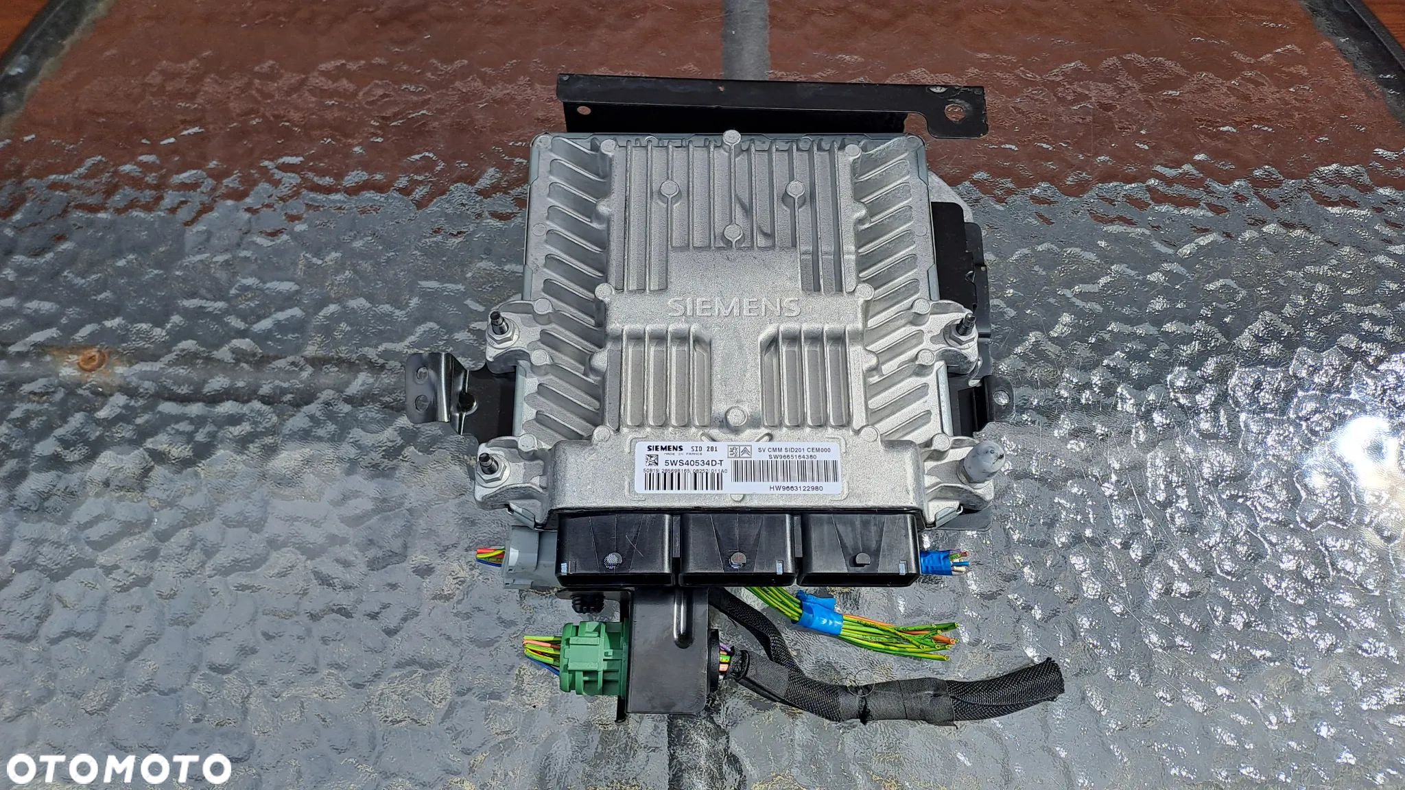 CITROEN C5 III X7 KOMPUTER STEROWNIK SILNIKA ECU 2.7 HDi SW9665164380 - 1