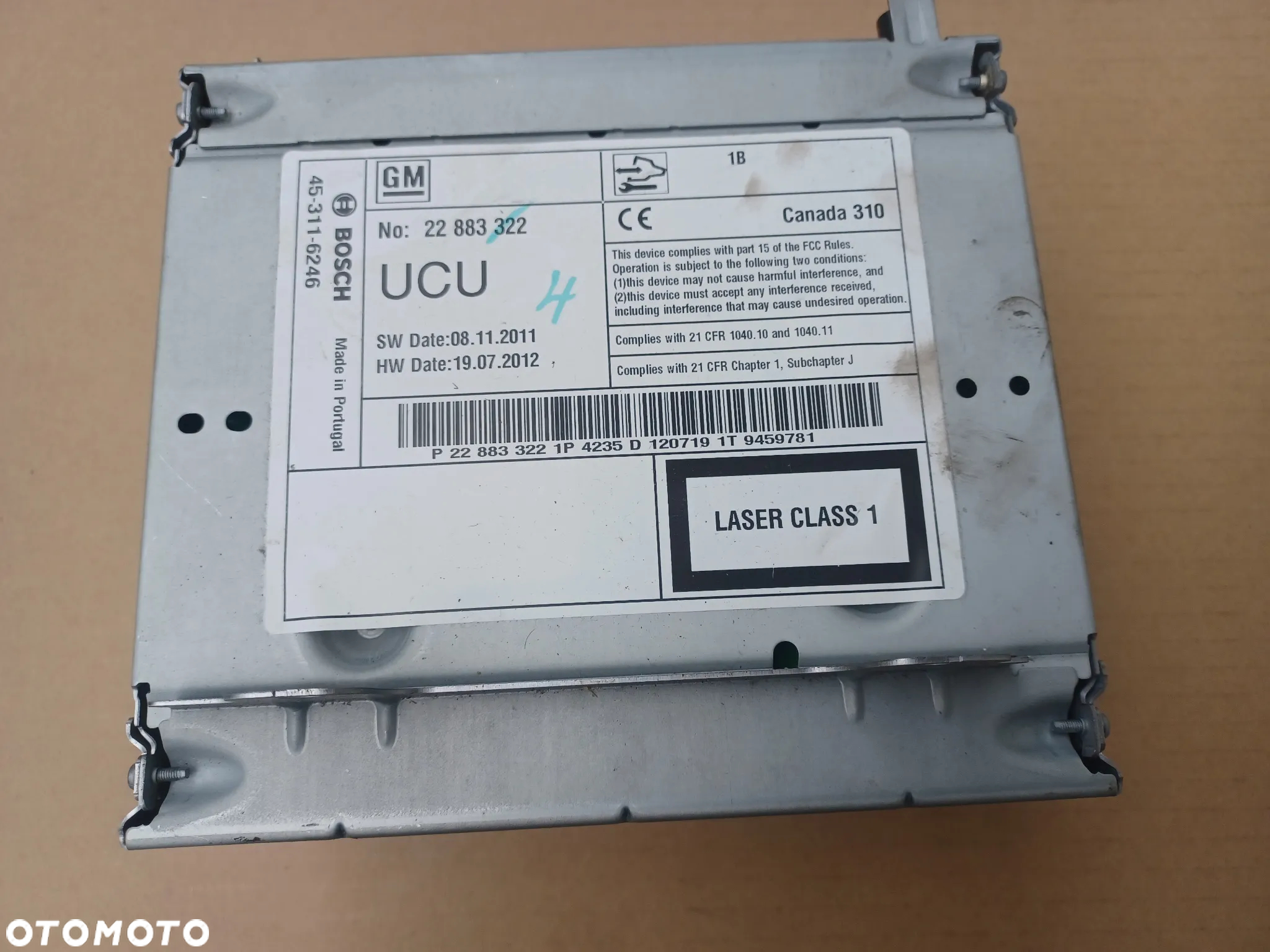 RADIO NAWIGACJA ASTRA J INSIGNIA 22883322 - 3