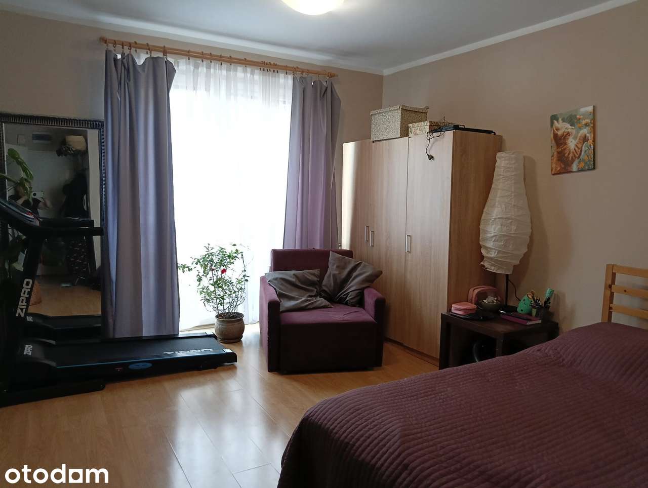Mieszkanie 1-pokojowe Kliny Borkowskie z balkonem