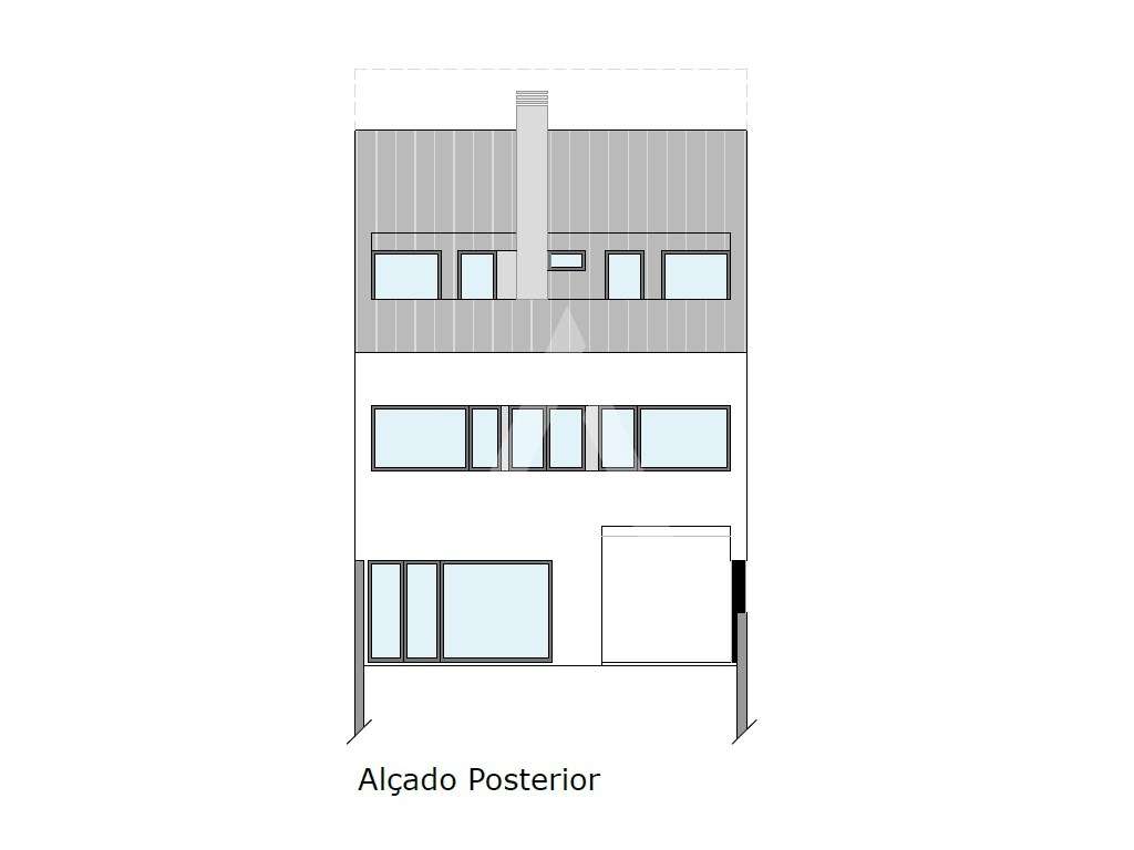 Prédio de arquitetura e acabamentos modernos com três pisos, consti... - Grande imagem: 2/15