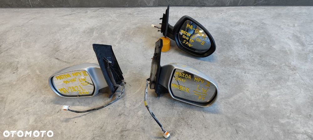 LUSTERKA PRAWE LEWE MAZDA - 14
