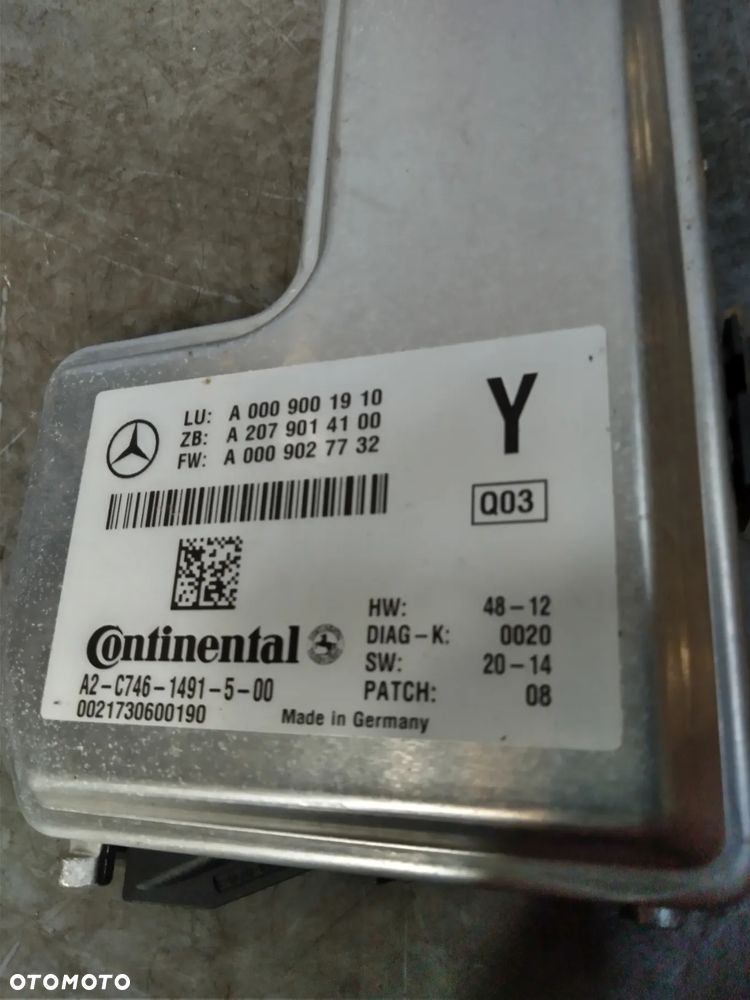 Kamera szyby Mercedes Benz A0009001910 - 2