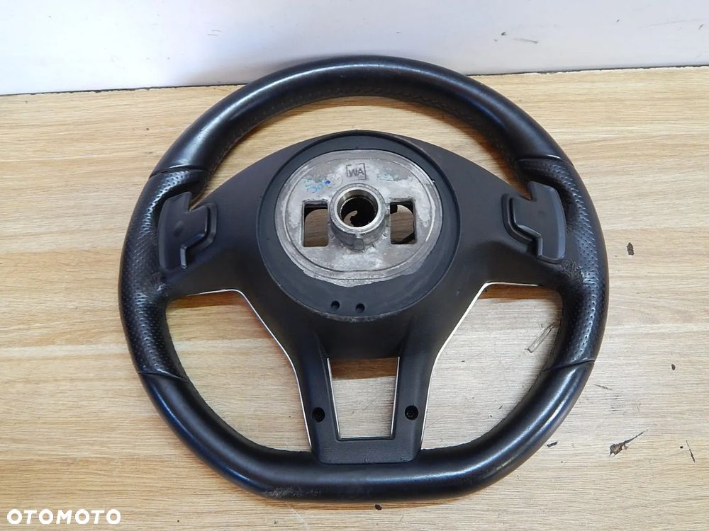 Kierownica skórzana AMG czarna Mercedes E klasa 212 W212 Lift w204 w207 08-16 Łuków części - 7