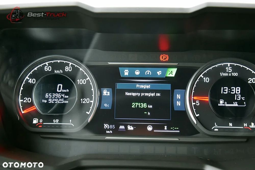 Scania R450 / CAŁA NA PODUSZKACH / RAMA STANDARD /  JEDNOSTKA BWE + PTO / - 36