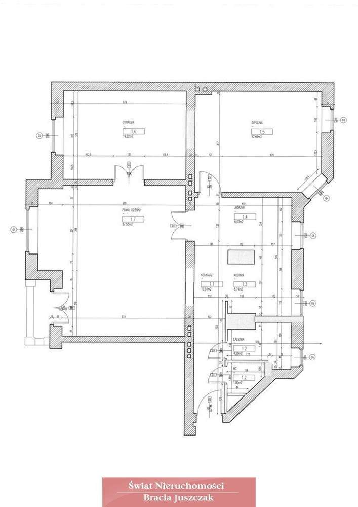 Mieszkanie, 107,50 m², Wrocław