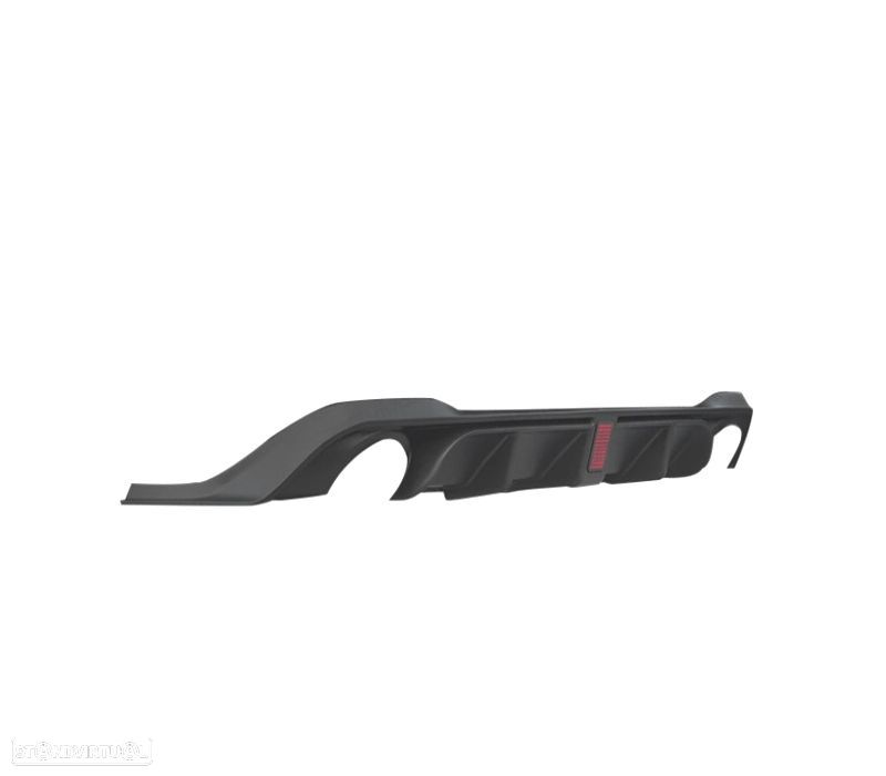 DIFUSOR VOLKSWAGEN VW GOLF 8 VIII 20- LOOK CS PRETO BRILHANTE - 2