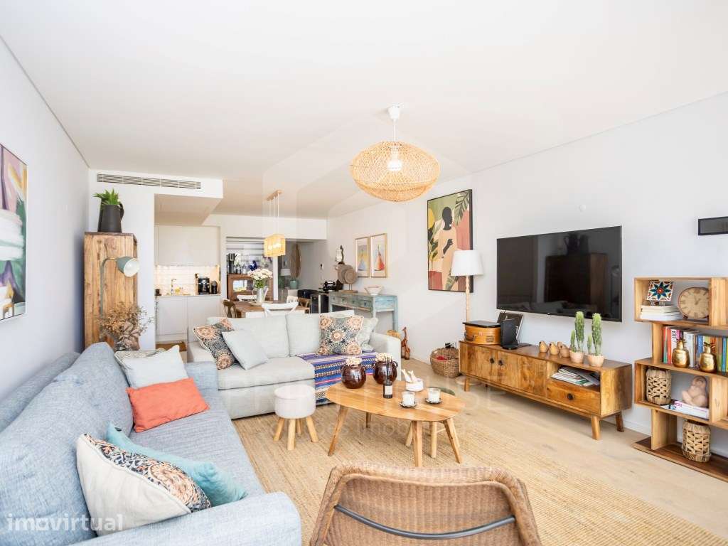 Apartamento T1+1 com jardim e vista para o mar no Condomínio Jardin... - Grande imagem: 4/45