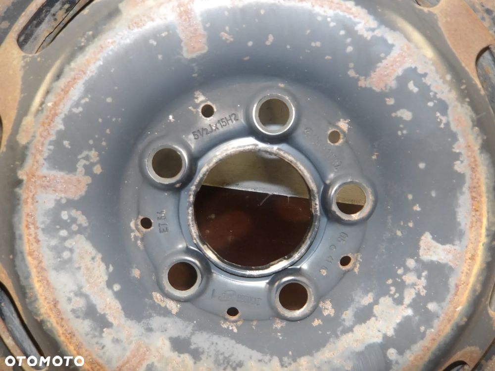 MERCEDES W168 LIFT 1.7 D 01-04 FELGI STALOWE STALÓWKI 5X112 5.5J ET54 R15 - 4
