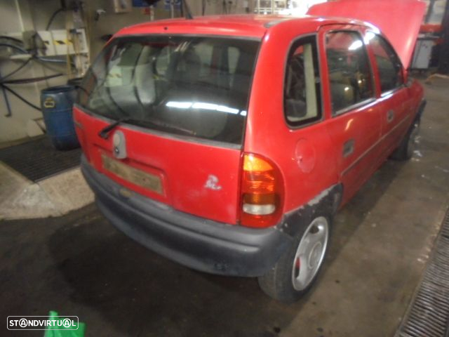 Carro MOT: X12SZ CXVEL:16831W418  OPEL CORSA B 1993 1.2I 45CV 5P VERMELHO GASOLINA - 7