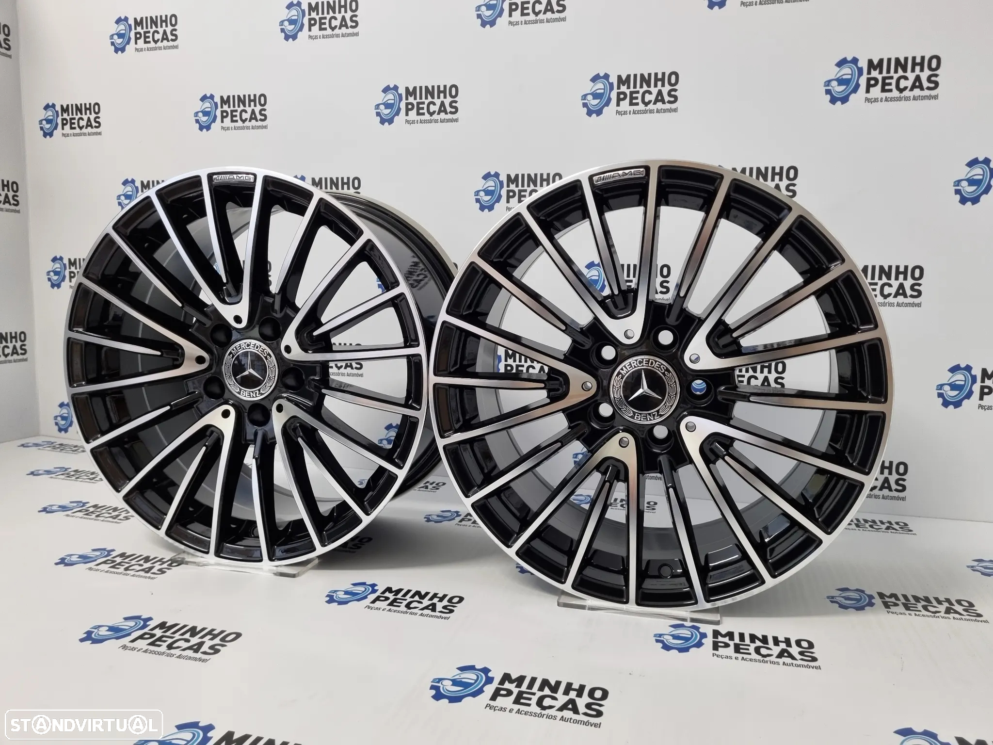 Jantes Mercedes CLS 53 (C257) em 17 Preto Polido - 3