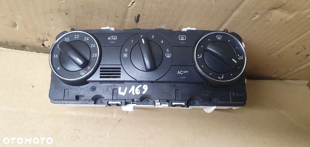 Panel nawiewu klimatyzacji klimy Mercedes A-Klasa W169 A1698301385 - 5