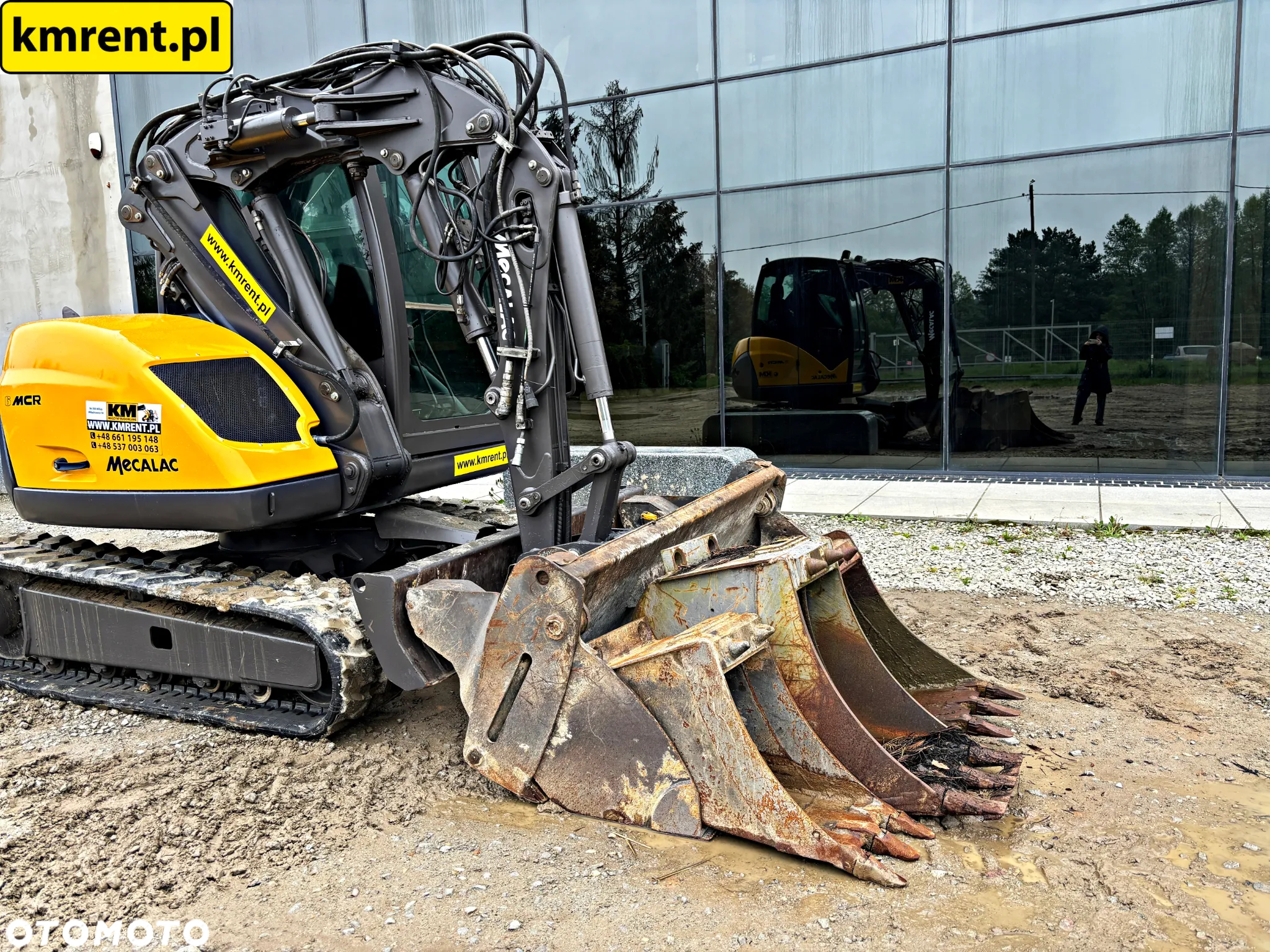 Mecalac 6 MCR MINI-KOPARKA 2014R. | JCB 8035 VOLVO ECR 48 25 CAT 308 KUBOTA KV - 5
