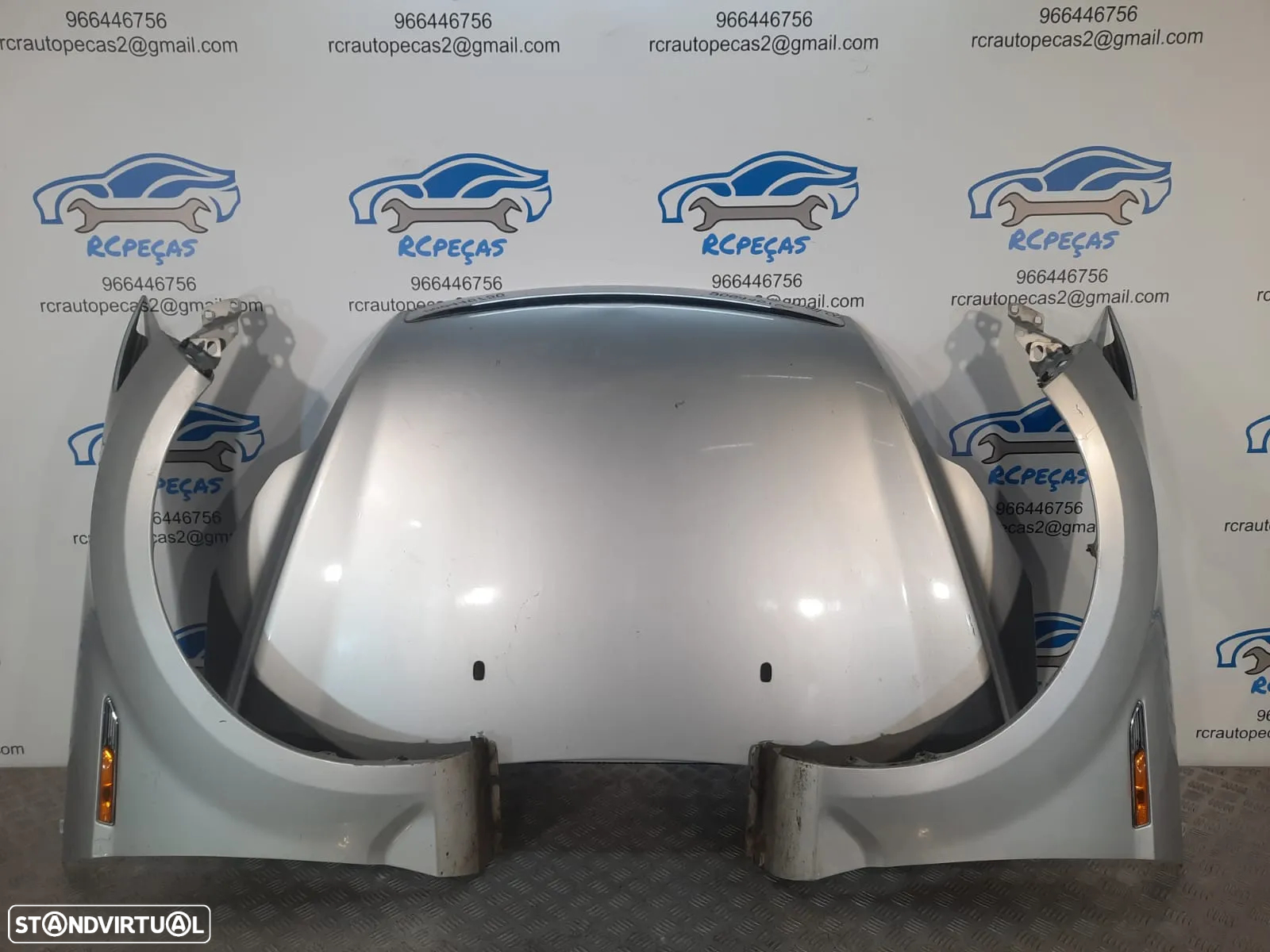 FRENTE COMPLETA FORD MONDEO IV 4 MK4 CAPOT PARACHOQUES GUARDA-LAMAS OTICAS RADIADOR VENTILADOR FRENTE FIBRA REFORÇO - 10