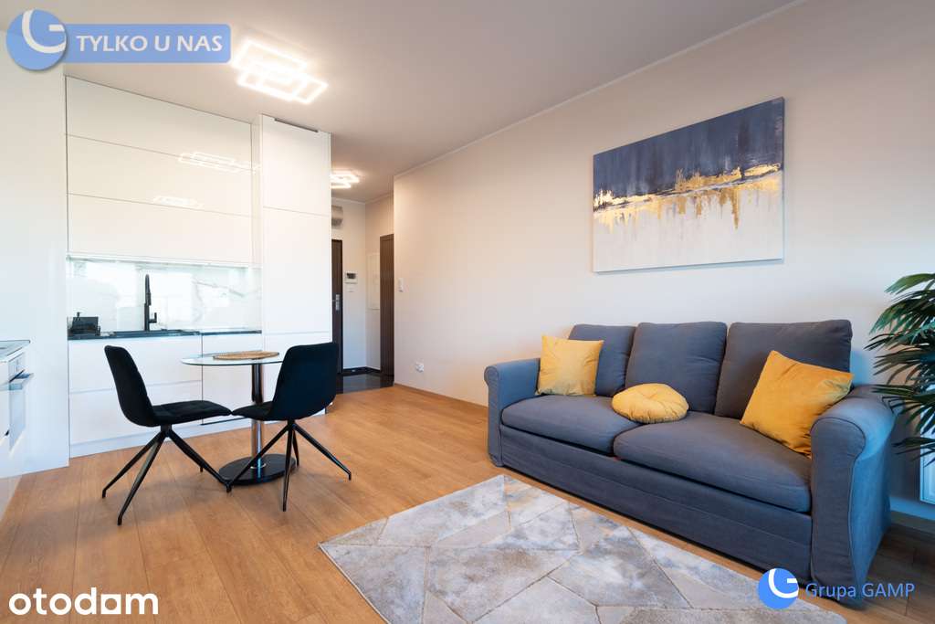 Wiślane Tarasy, Grzegórzki, kawalerka 28m2, balkon