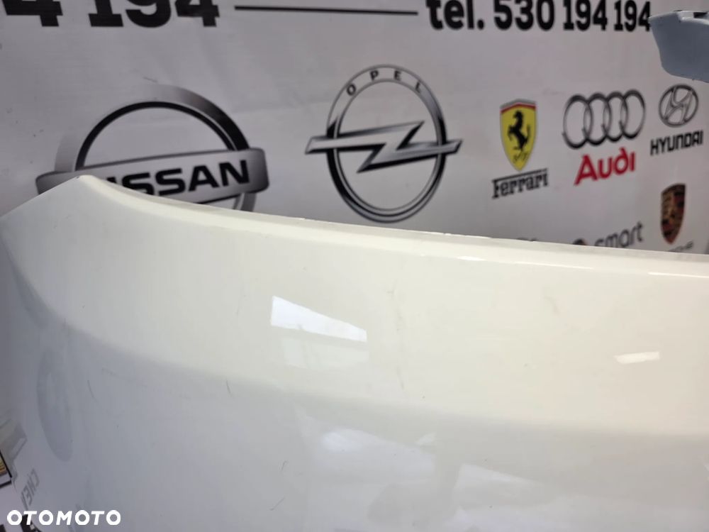 DACIA SANDERO II STEPWAY 12-17 ZDERZAK PRZEDNI PRZÓD BIAŁY NR 620220754 NR AUKCJI NZ2109 - 7