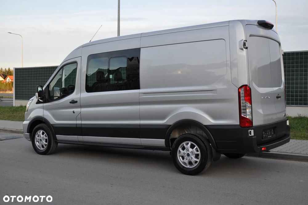 Ford TRANSIT DCIV MCA 2.0 New EcoBlue 170 KM A6 FWD Limited Brygadowy 6 osobowy 350 L3H2 Fabrycznie Nowy Dostępny od Ręki!!! - 28
