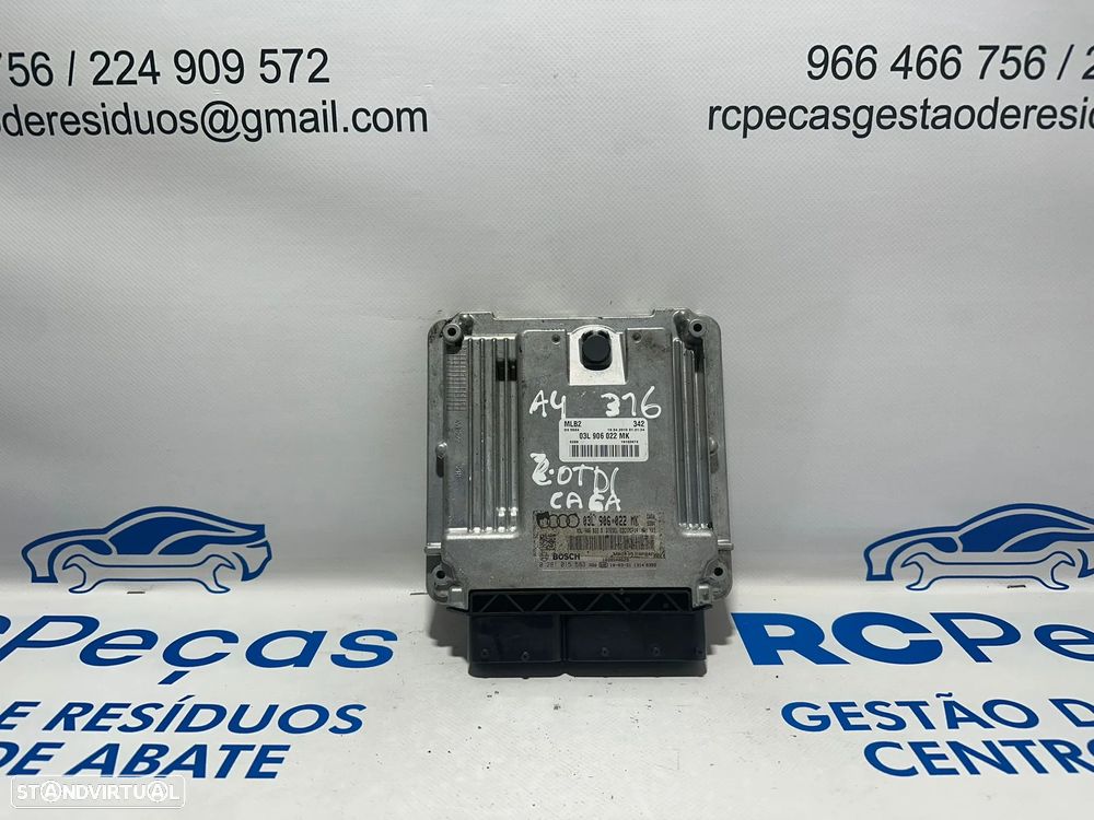 .Centralina Motor Original Bosch VAG Audi CAG 2.0 TDi 143cv 16v 03L906022MK 0281015583 2007 - 2017 - 4
