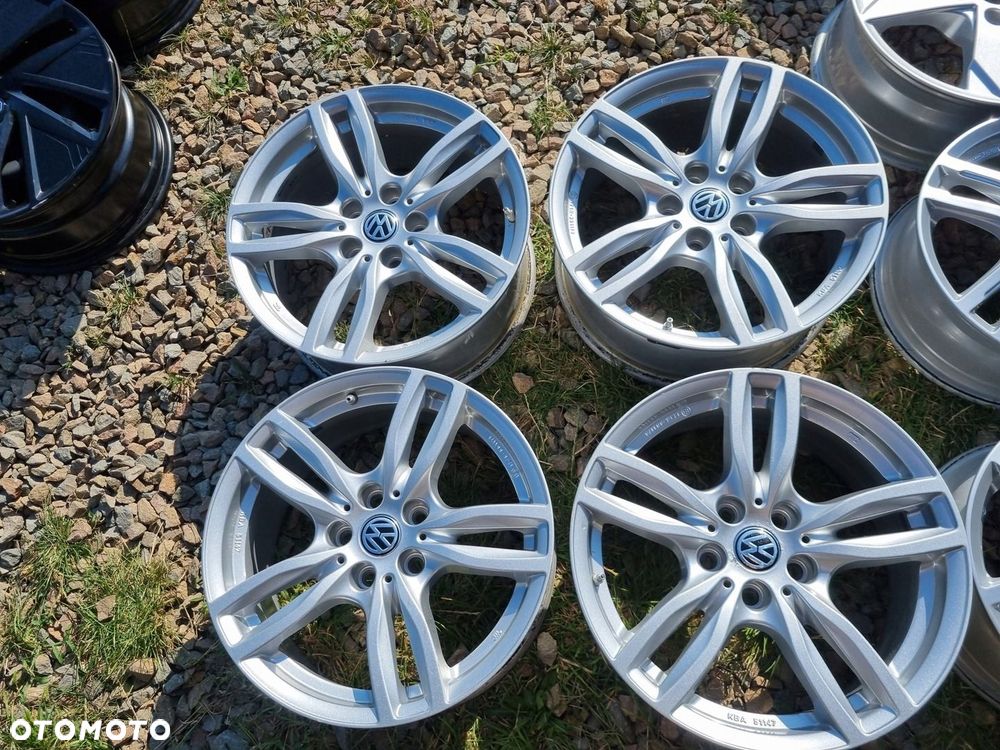 VW PASSAT,TIGUAN,SEAT LEON,AUDI A4,SKODA Octavia ALU 7,5X17 ET27 bdb stan - 1