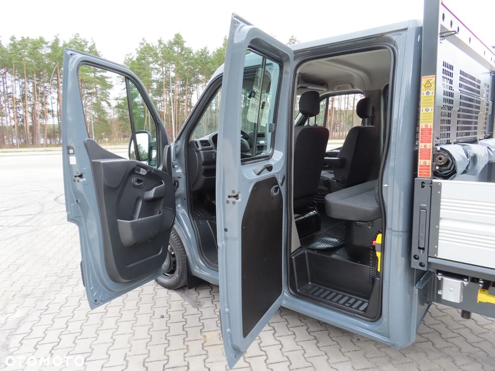 Opel MOVANO 2.3 CDTi 163 KM Doka Dubel Brygadowy MIXTO Wywrotka Kiper Wywrot x 3 str. 3210 mm dł. Renomowanej Firmy SCATTOLINI 6-Cio Os.+ 814 Kg Ładowność 71 Tys Km Przeb. Stan Auta JAK NOWY GOTOWY DOSTĘPNY POLECAM - 34