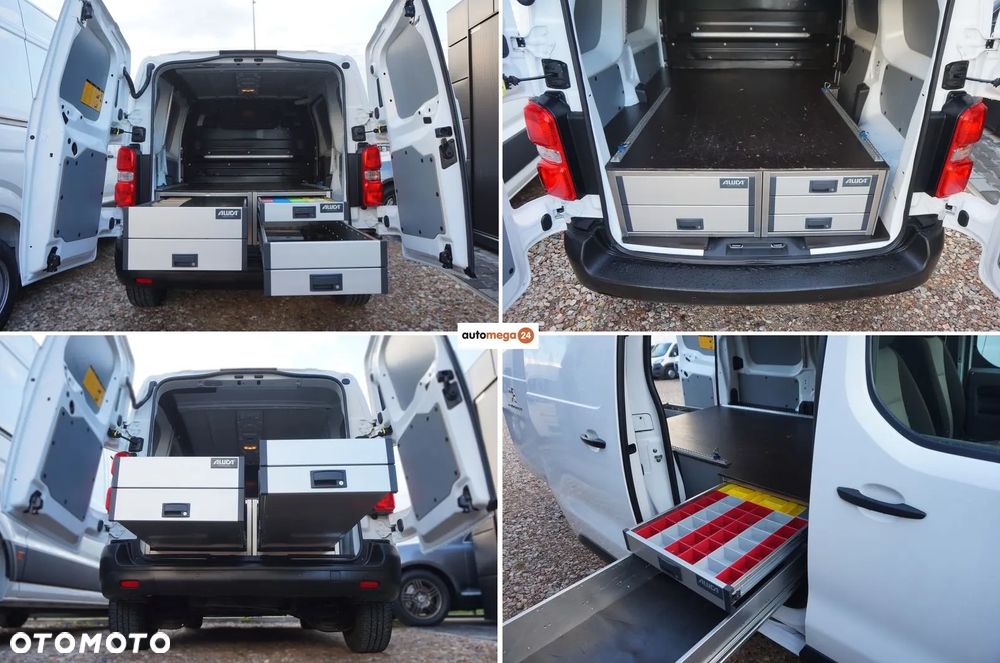 Peugeot EXPERT VAN 2.0HDI MOC122 WZMOCNIONY ŁADOWNOŚĆ 1513kg SILNIK 2.0HDI Euro6 ALUCA Niemiecka zabudowa paki - 14