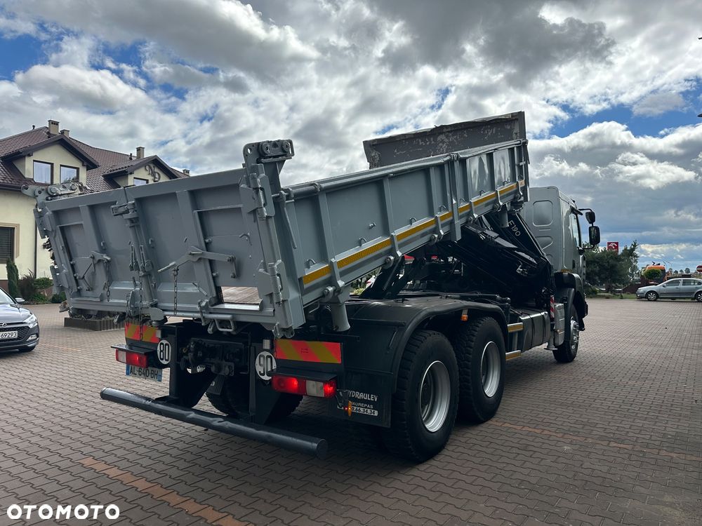 Renault Kerax 6x4 fassi f190 hydroburta wywrotka hds - 8
