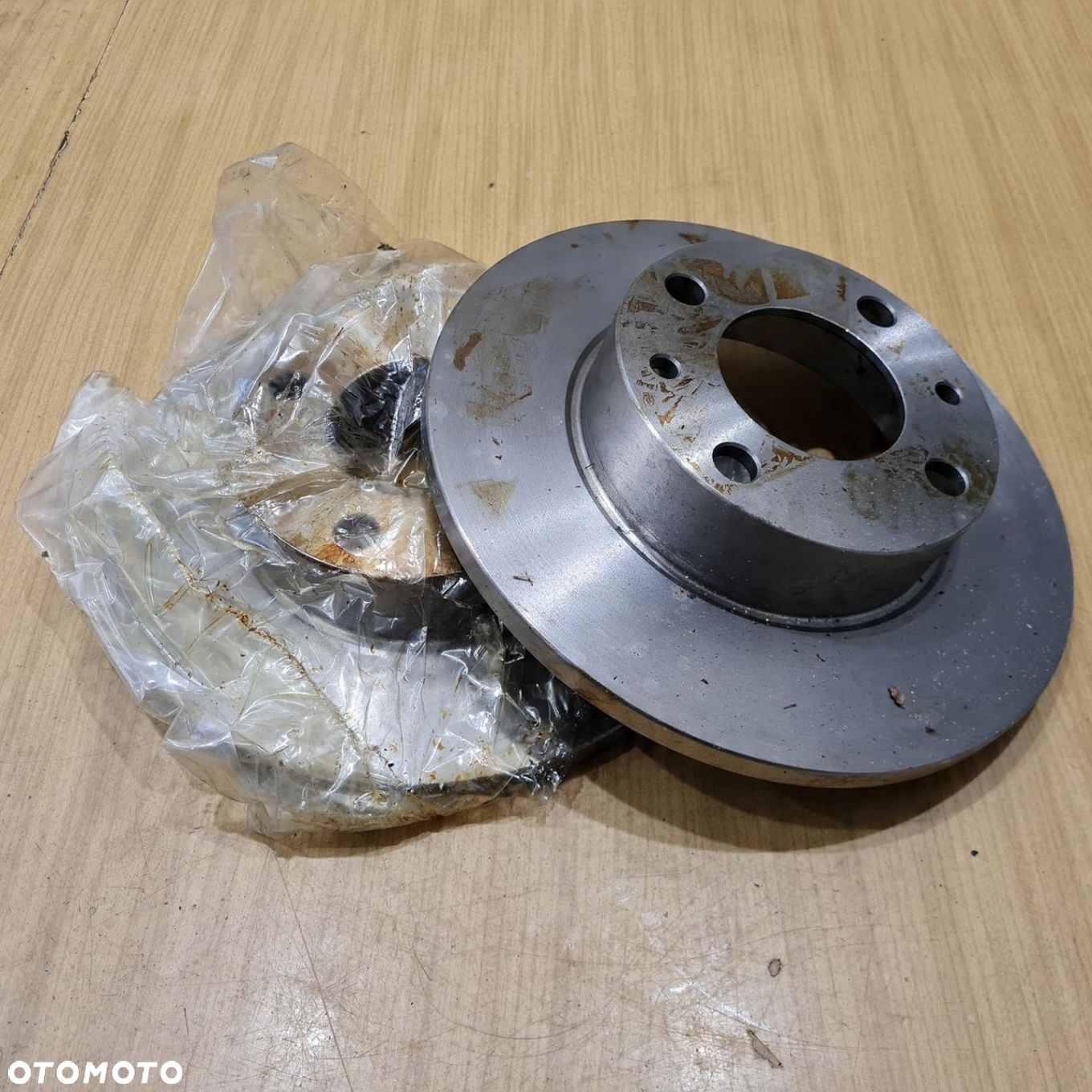 FIAT 125P FSO POLONEZ TARCZA HAMULCOWA PRZÓD PRZEDNIA KOMPLET SAMKO - 2