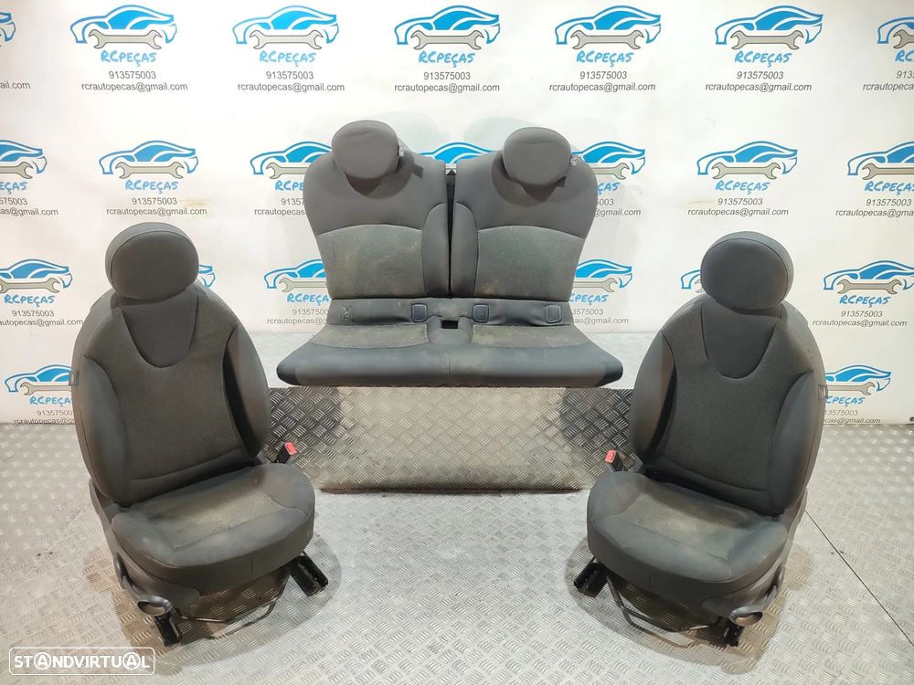BANCO BANCOS ORIGINAIS MINI ONE COOPER R56 TECIDO AIRBAG - 9