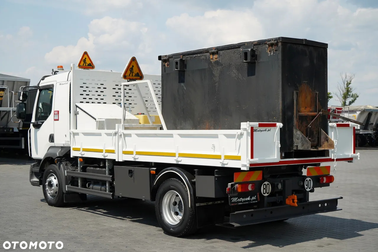 Renault D 16.240 / 4X2 / WYWROTKA / SPECJALISTYCZNY / DROGOWY / ZBIORNIK DO LANIA ASFALTU / EURO 6 / SPROWADZONY - 7