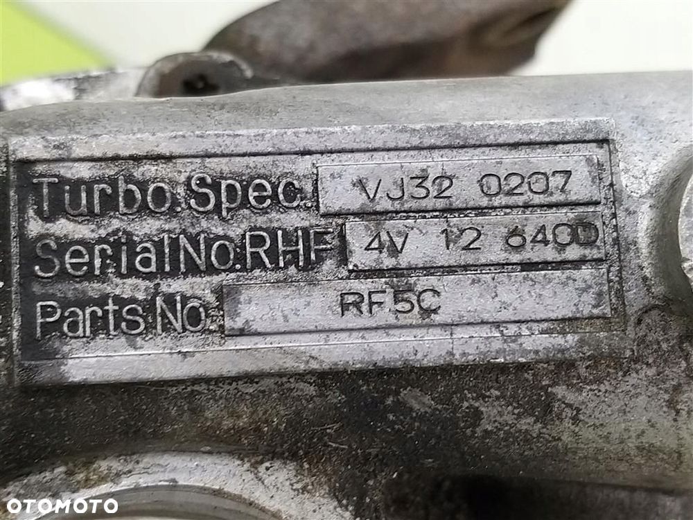 Turbosprężarka turbina Mazda 6 I 2002-2007 2,0 MZR-CD 4V12640D ORYGINAŁ - 4