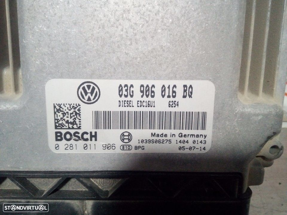 CENTRALINA MOTOR UCE VOLKSWAGEN TOURAN 2005 -03G906016BQ - 4