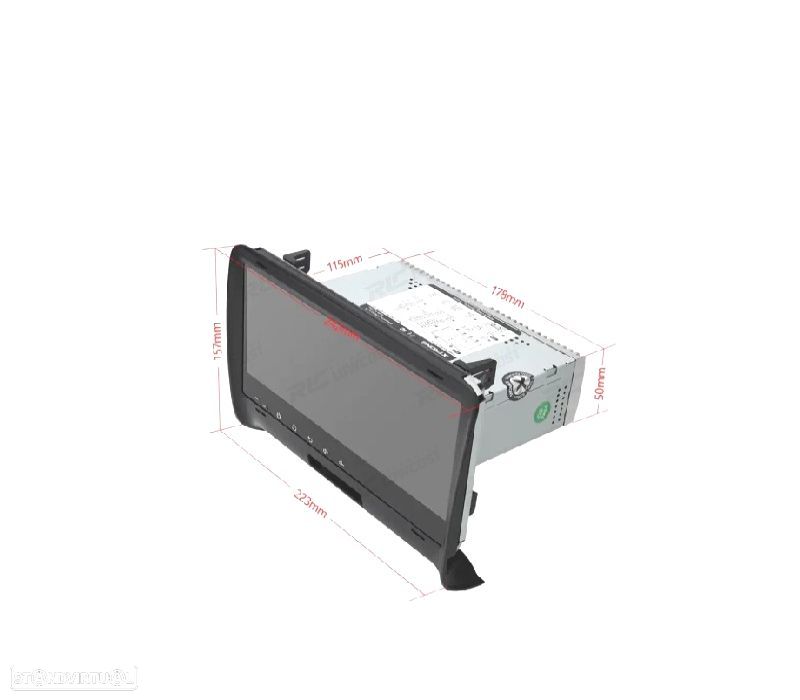 AUTO RÁDIO GPS ANDROID 11 PARA AUDI TT MK2 06-12 - 4