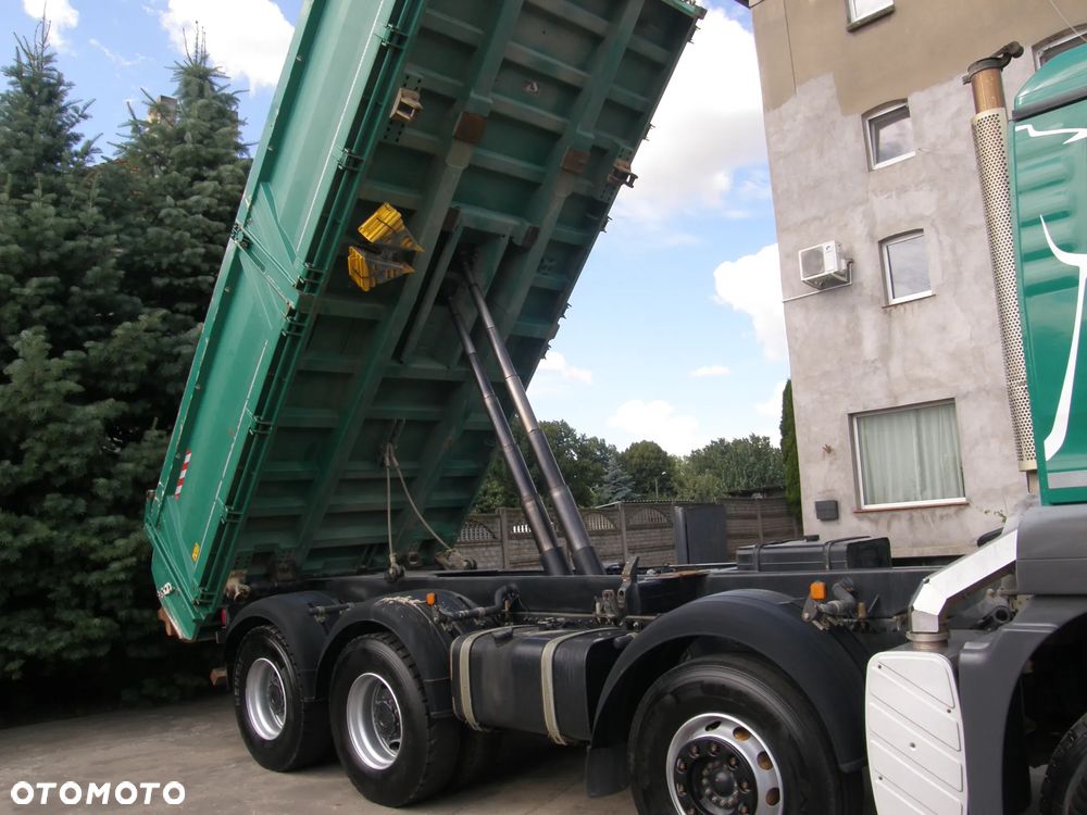 MAN TGS 35.440 8x4 2013rok manual wywrotka Meiller-Kipper z Niemiec - 15