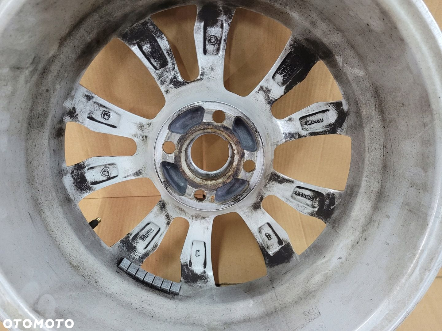FELGA ALUMINIOWA RENAULT DACIA 16" 4X100 ET37 6,5J - 7