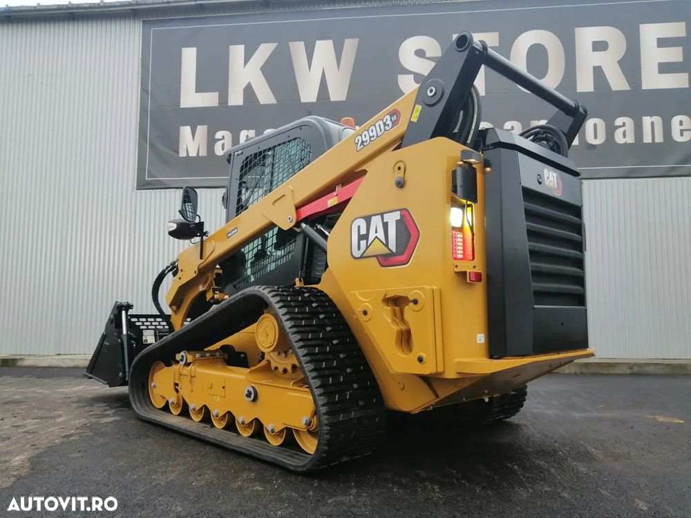 Cat 299DXE BOBCAT/MINI-INCARCATOR/MINI-FRONTLOADER, SENILE/TRACKS, AC, NOU/NEW !!! - 14