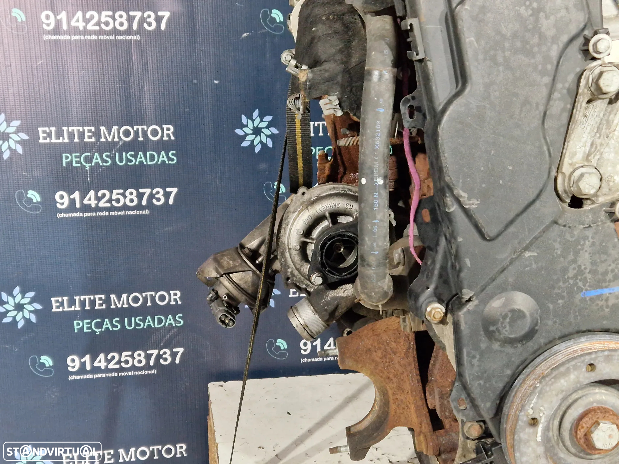 Motor usado G6DB G6DA FORD FOCUS 2.0 TDCI 136CV 140CV C-MAX GALAXY S-MAX - 5