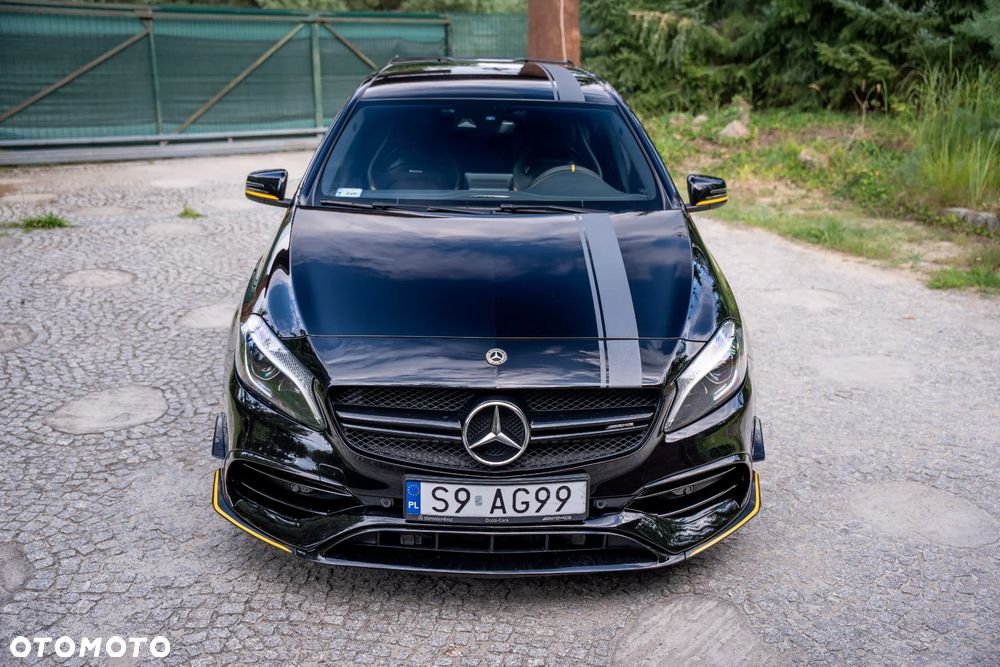 Mercedes-Benz Klasa A AMG 45 4Matic AMG Speedshift 7G-DCT Yellow Night Edition - 6
