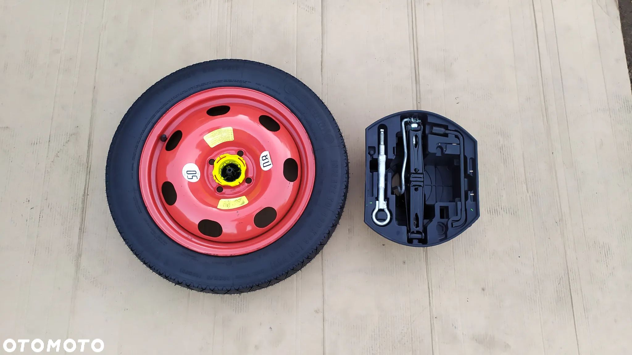 Koło dojazdowe 16 4x108  CITROEN C3  Aircross C4 C4 Cactus  DS3 DS4 + zestaw - 1