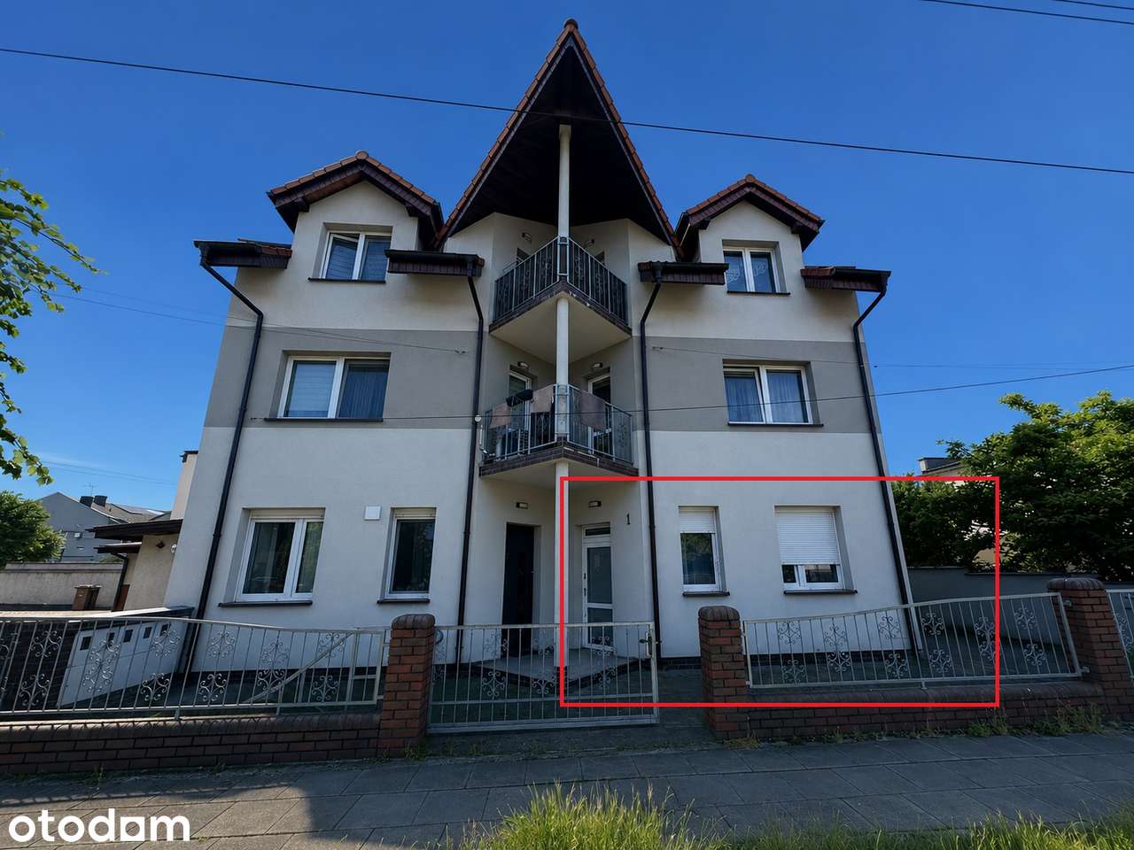 Mieszkanie 52,83m2 , parter , centrum -Wieluń