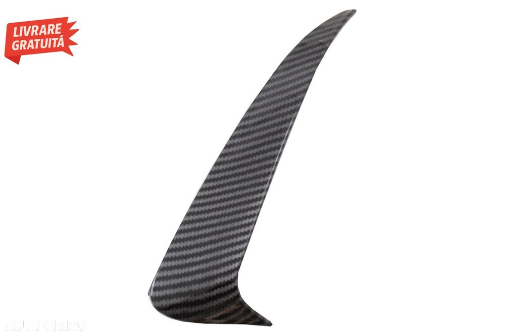 Ornamente Bara Spate Flapsuri Mercedes C Class W205 (2014-2020) Carbon Film- livrare gratuita - 4