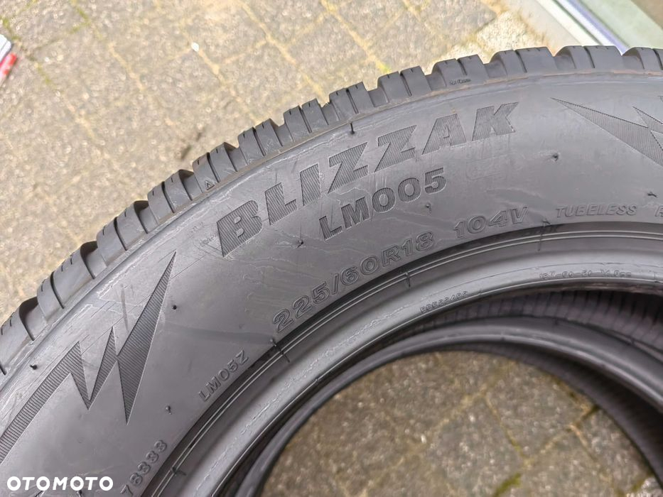 225/60R18 104V Bridgestone Blizzak LM005 20 para zima PZ18 - 4