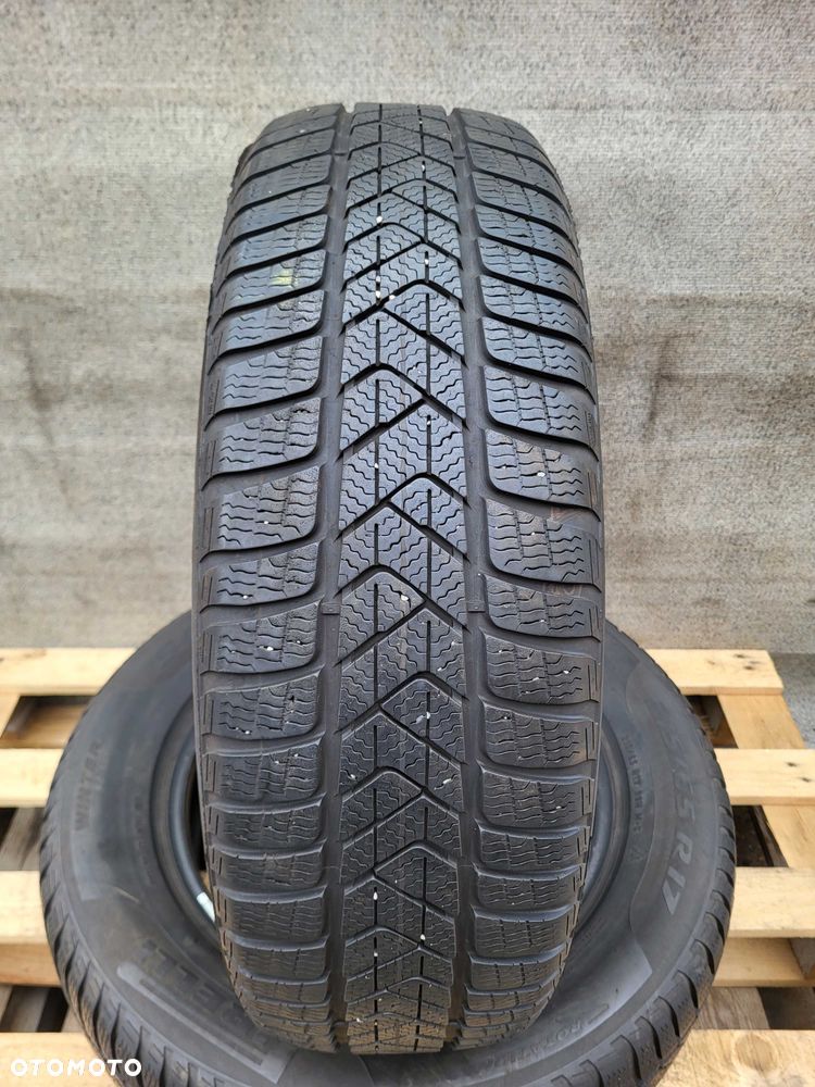 [WJ361] 2x R17 215/65 Pirelli 215/65/17 Stan bdb! Opony zimowe 5,5mm 23r <-- Cena za 2szt