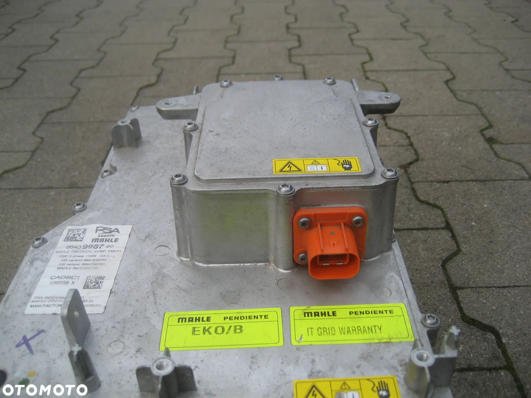 opel corsa f hybryda falownik inwerter moduł 9843998780 - 4