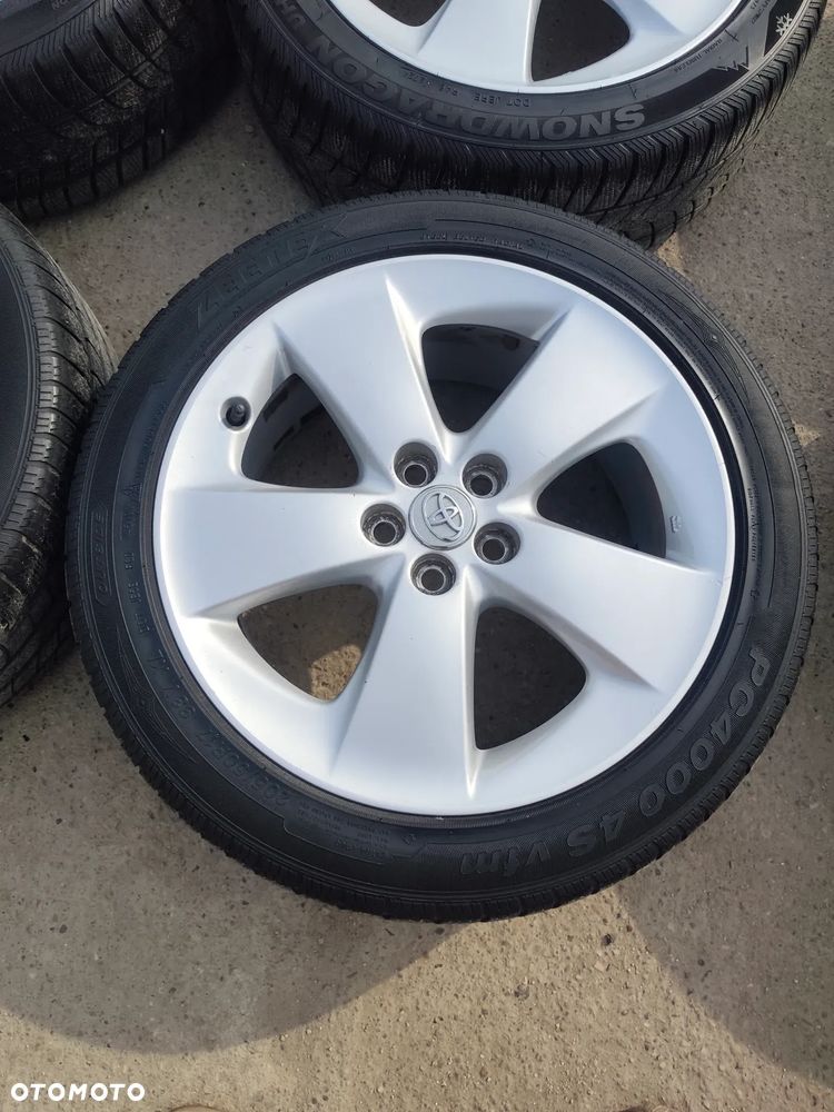 5x100 Felgi Aluminiowe Alufelgi Oryginalne 17 Koła Zimowe Całoroczne TOYOTA AVENSIS I II 2 CELICA CARINA E MATRIX PRIUS 6mm Legnica ALU-RAD 205/50 - 5
