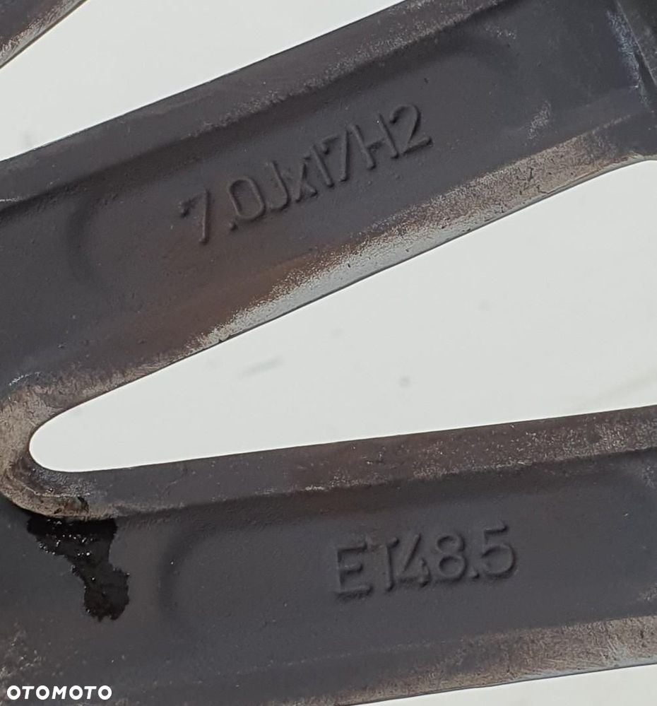 ALUFELGA FELGA 17 7J ET48.5 5X112 MERCEDES W205 A2054015600 1SZT - 4