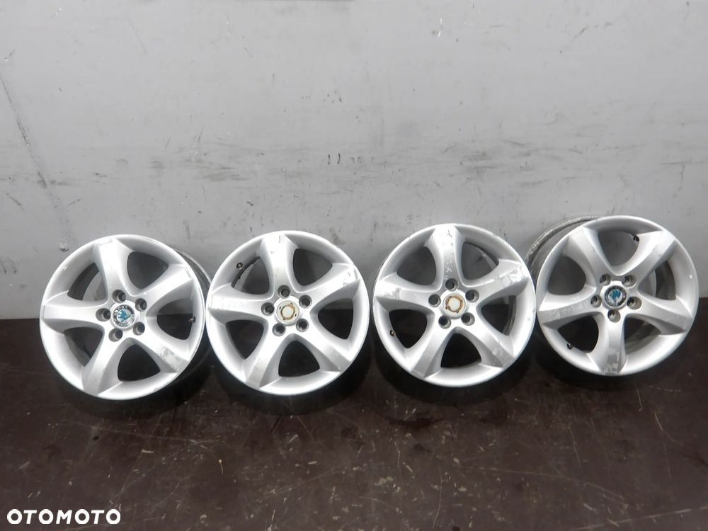 SKODA FABIA II 07-10 1.2B FELGI ALUMINIOWE ALUFELGI 5X100 6J ET43 R15 - 1