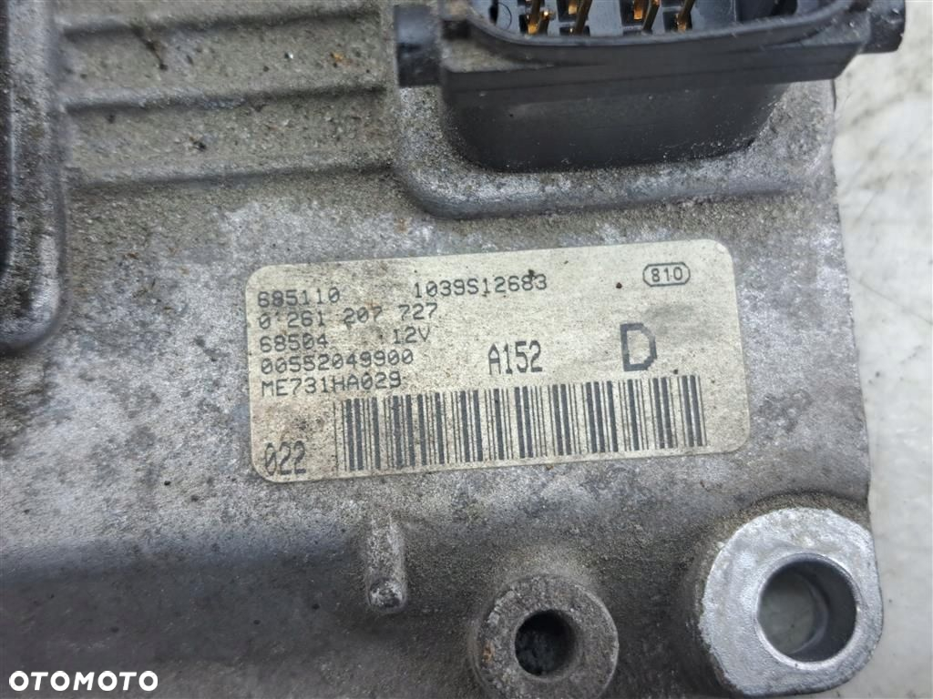 Komputer sterownik silnika Alfa Romeo 147 1.6 16V 103KM 2000–10 00552049900 - 2