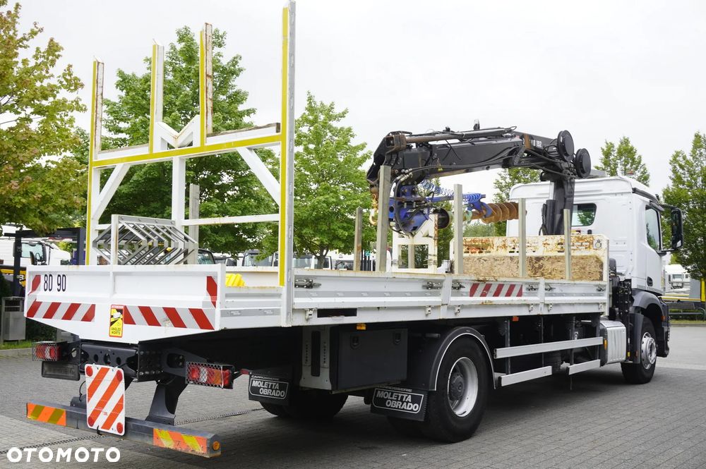 Mercedes-Benz Arocs 1833 4×2 / 60 tys. km! / HDS HIAB X-HIPRO 192 ES-3 / Pilot_260160 - 7