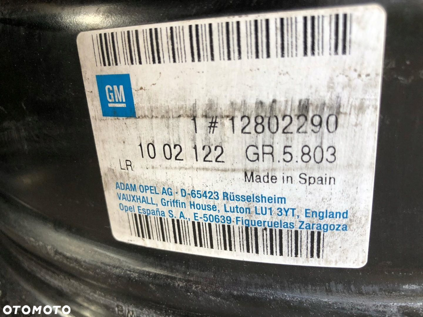OPEL SIGNUM VECTRA C FELGA 16 5X110 - 2