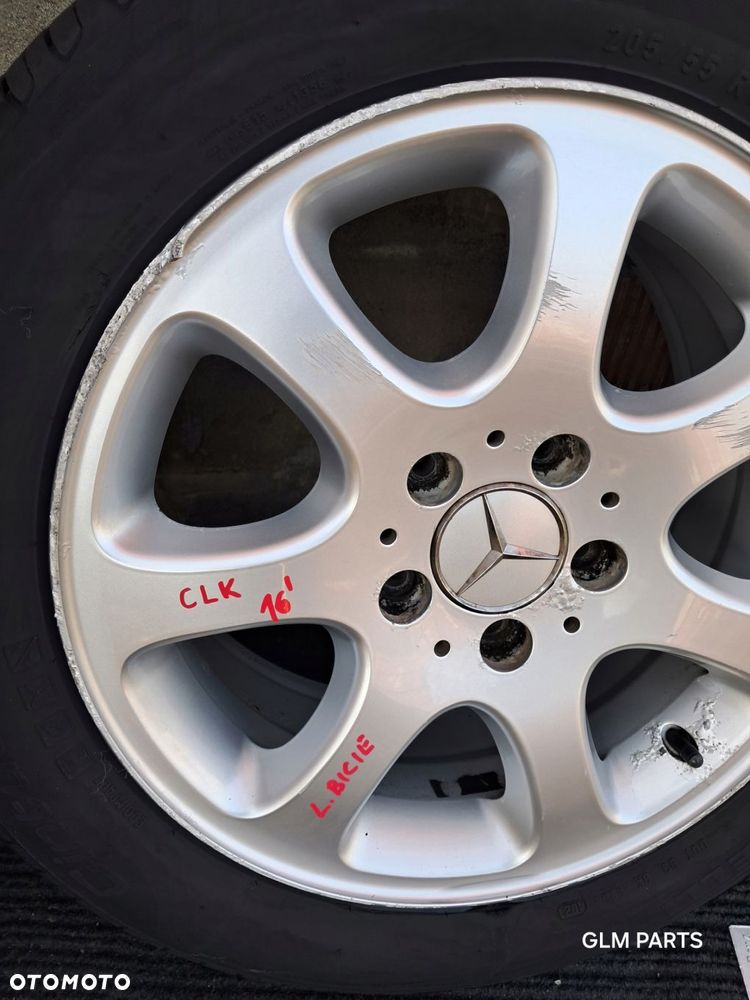 mercedes-benz clk w209 felgi aluminiowe 16" koła lato pirelli - 4